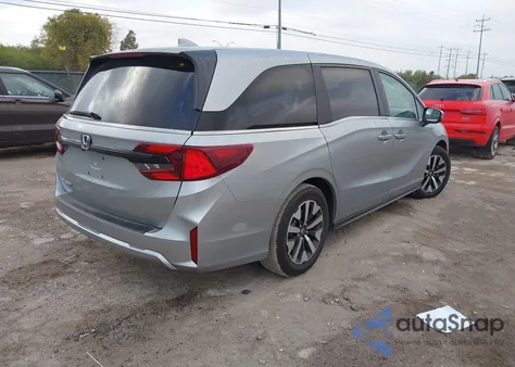 2025 Honda Odyssey Ex-L from USA, damaged, VIN 5FNRL6H63SB071224